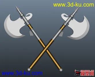 双斧模型下载的图片