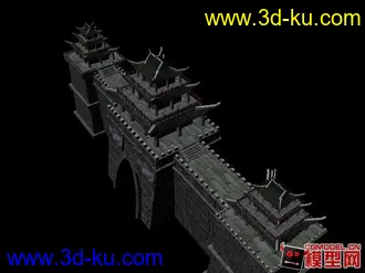 城門模型的图片