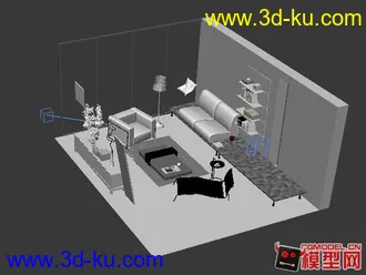 3D打印模型场景的图片