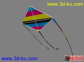 3D打印模型动力学制作-风筝飘动的图片