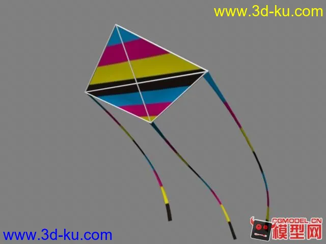 动力学制作-风筝飘动模型的图片3