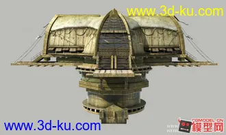 3D打印模型做了一个我想知道出处的飞屋~的图片