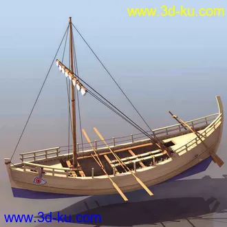 3D打印模型船的图片
