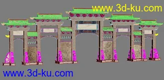 建筑 模型的图片