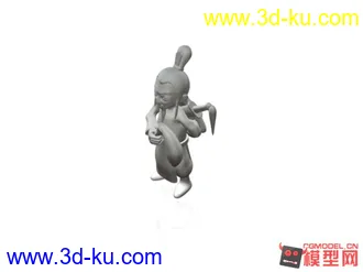 3D打印模型老道士 中国风的图片