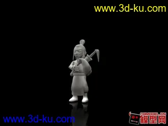 3D打印模型老道士 中国风的图片