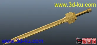 3D打印模型剑的图片