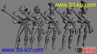 3D打印模型英雄联盟角色的图片