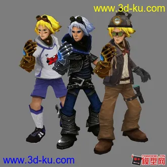 3D打印模型英雄联盟角色的图片
