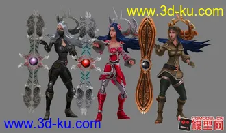 3D打印模型英雄联盟角色的图片