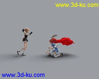 3D打印模型混沌大陆兔子妹的图片