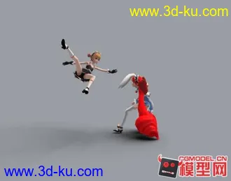 3D打印模型混沌大陆兔子妹的图片