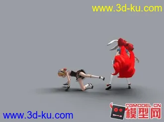 3D打印模型混沌大陆兔子妹的图片