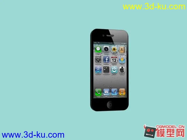 3D iPhone4模型 有贴图的图片1