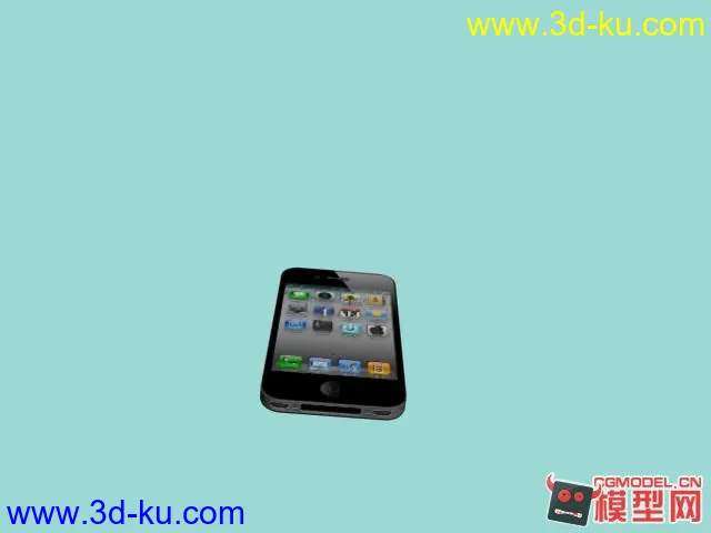 3D iPhone4模型 有贴图的图片3