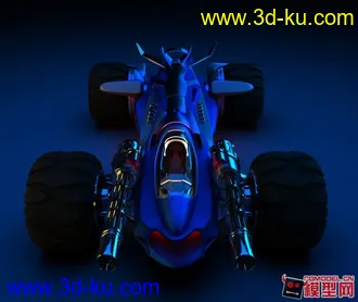 3D打印模型来自地狱的座驾妖火2发布的图片