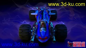 3D打印模型来自地狱的座驾妖火2发布的图片