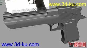 3D打印模型沙漠之鹰的图片