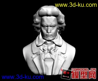 3D打印模型贝多芬的图片