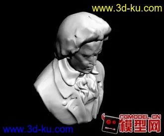 3D打印模型贝多芬的图片