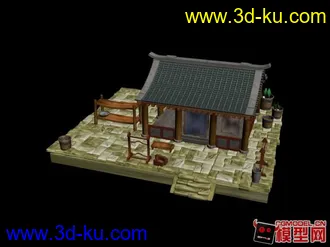 3D打印模型店铺   古建筑的图片