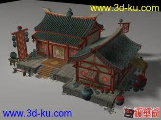 3D打印模型乡村小酒馆的图片