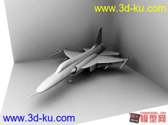 战斗机模型 新手练习的图片