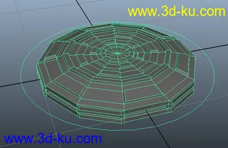 3D打印模型绑定好的飞碟！的图片