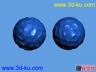 3D打印模型很漂亮的球形景观雕塑的图片