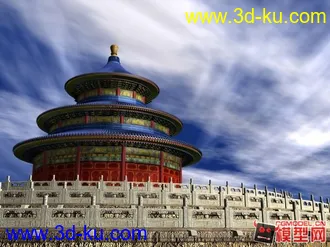 3D打印模型收集的一些古建（合集）的图片