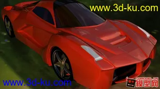 3D打印模型法拉利La Ferrari(新手画，不像)的图片