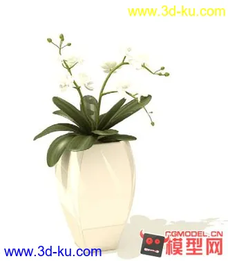 3D打印模型高质量免费盆栽盆景（带材质）精品68的图片
