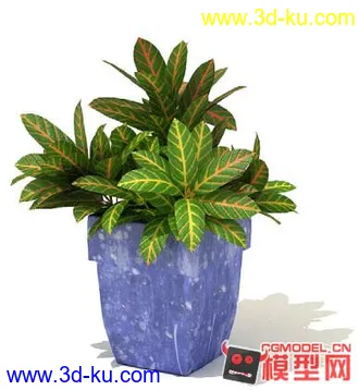 3D打印模型高质量免费盆栽盆景（带材质）精品68的图片