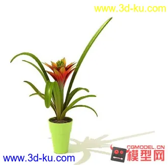3D打印模型高质量免费盆栽盆景（带材质）精品68的图片