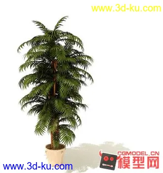 3D打印模型高质量免费盆栽盆景（带材质）精品68的图片