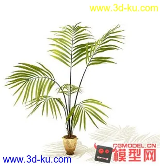 3D打印模型高质量免费盆栽盆景（带材质）精品68的图片