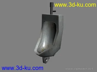 3D打印模型小便池子（urinal）的图片