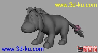 3D打印模型小驴的图片