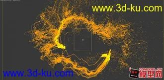 3D打印模型龙凤粒子汇聚的图片