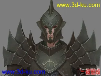 《盘龙》游戏模型 剑圣 模型的图片