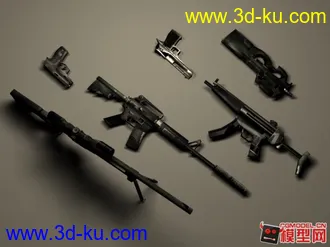 3D打印模型武器合集  需要可以看看的图片