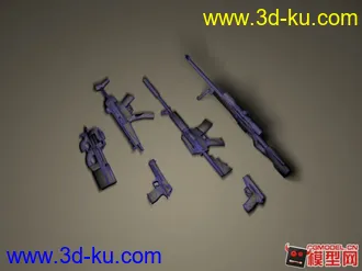 3D打印模型武器合集  需要可以看看的图片