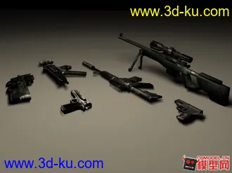 3D打印模型武器合集  需要可以看看的图片