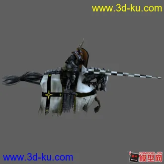 3D打印模型条顿重骑兵的图片
