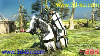 3D打印模型条顿重骑兵的图片