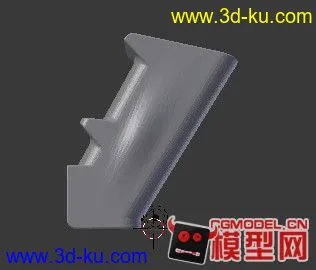3D打印模型3D打印枪支的枪柄的图片