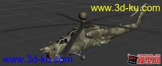 俄罗斯 Mi-28N 浩劫武装直升机 模型下载带贴图的图片