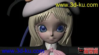 3D打印模型库亚    能美       萝莉         可爱          小女孩的图片