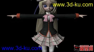 3D打印模型库亚    能美       萝莉         可爱          小女孩的图片
