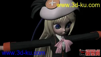 3D打印模型库亚    能美       萝莉         可爱          小女孩的图片